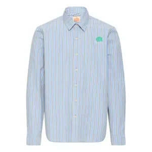 Hemd mit langen Ärmeln Blend Sun Stripe image-0