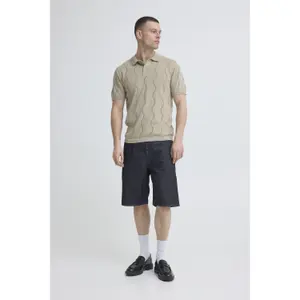 Knitted polo shirt Blend BHDuran image-1