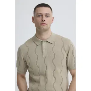 Knitted polo shirt Blend BHDuran image-5