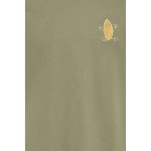 Embroidered T-shirt Blend Sun Island image-6