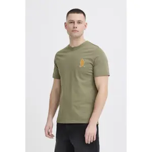 Embroidered T-shirt Blend Sun Island image-2