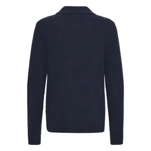 Long Sleeve Knitted Polo Blend BHBranko image-1