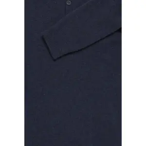 Long Sleeve Knitted Polo Blend BHBranko image-2