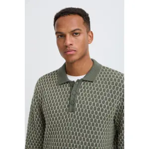 Long Sleeve Polo Blend Bhdong image-6