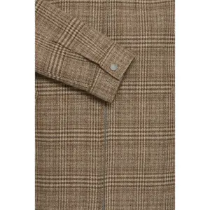 Checkered wool jacket Blend Gilberto image-2