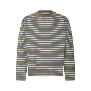 Μπλούζα με μακριά μανίκια Blend Khalid Stripe image-1