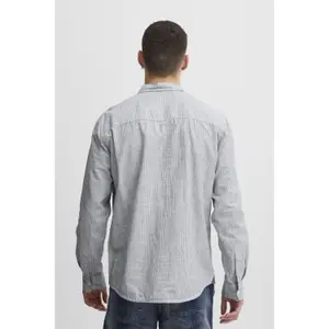 Camisa de manga comprida às riscas Blend image-4