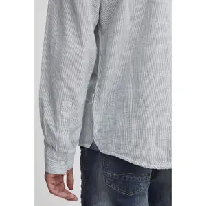 Camisa de manga comprida às riscas Blend image-6