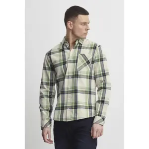 Langärmeliges kariertes Hemd mit Tasche Blend