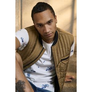 Ärmellose Daunenjacke Blend image-3