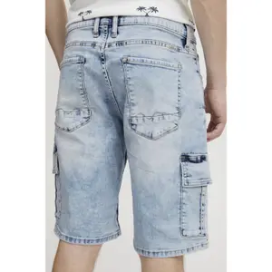Shorts i skruvad denim Blend image-5