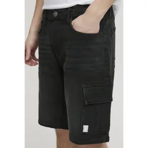 Shorts i skruvad denim Blend image-3