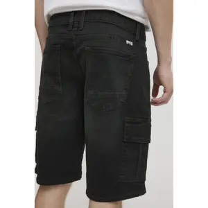 Shorts i skruvad denim Blend image-6