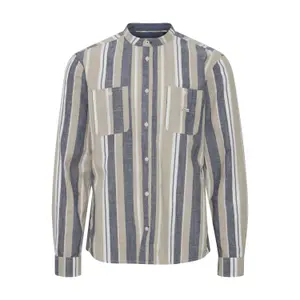 Langarmshirt mit Streifen Blend image-0