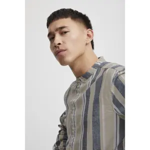 Langarmshirt mit Streifen Blend image-6
