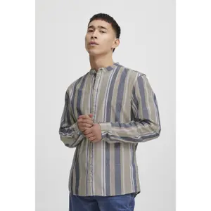 Langarmshirt mit Streifen Blend image-2