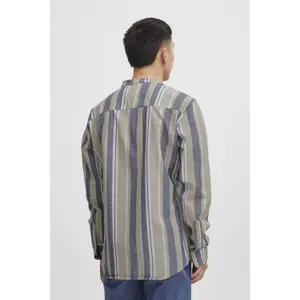 Langarmshirt mit Streifen Blend image-4