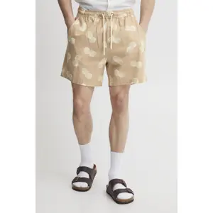 Calções de tecido Blend image-2