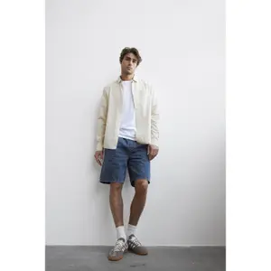 Calções de ganga Blend Woven Regular fit image-4