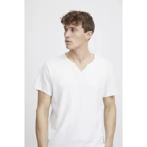 Split neck T-shirt Blend Aston Regular fit image-5