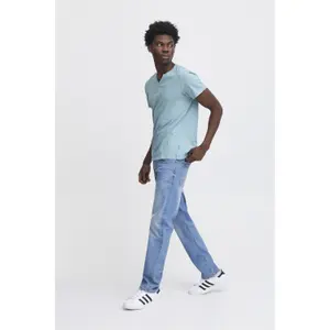 Split neck T-shirt Blend Aston Regular fit image-2