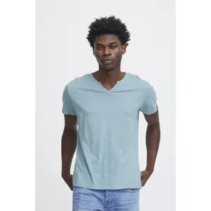 Split neck T-shirt Blend Aston Regular fit image-1