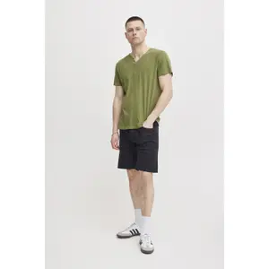 Split neck T-shirt Blend Aston Regular fit image-2