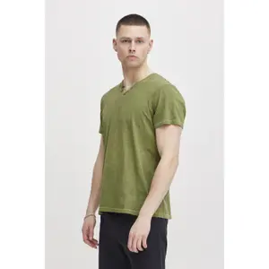 Split neck T-shirt Blend Aston Regular fit image-1