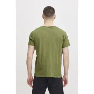 Split neck T-shirt Blend Aston Regular fit image-5