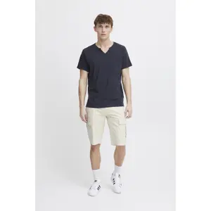 Split neck T-shirt Blend Aston Regular fit image-1