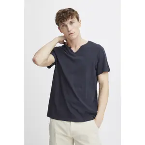 Split neck T-shirt Blend Aston Regular fit image-5