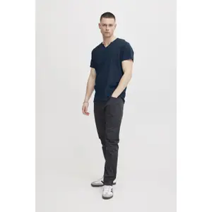 Split neck T-shirt Blend Aston Regular fit image-2