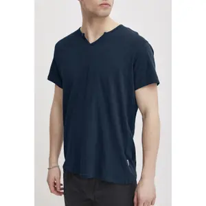 Split neck T-shirt Blend Aston Regular fit image-3