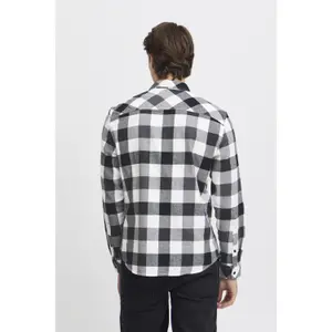 Camisa xadrez com bolso de mangas compridas Blend Regular fit image-6