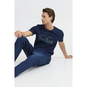 T-shirt Blend Regular Fit image-4