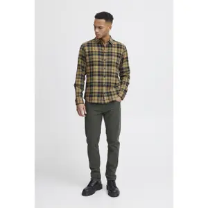 Camisa xadrez de manga comprida Blend Regular Fit image-1