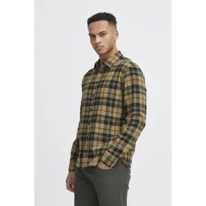 Camisa xadrez de manga comprida Blend Regular Fit image-2