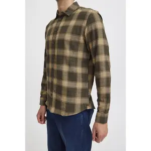 Chemise à carreaux manches longues Blend Regular fit image-3