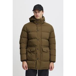 Blend's Hooded Puffer with buttons & pockets image-1