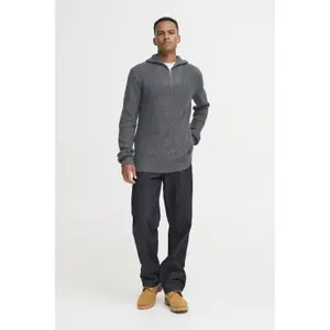Rollkragenpullover mit halbem Reißverschluss Blend deno image-1