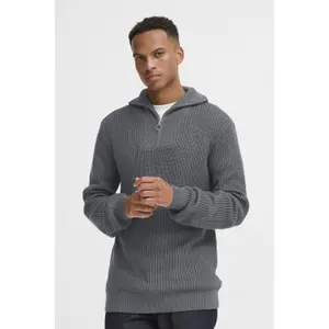 Rollkragenpullover mit halbem Reißverschluss Blend deno image-2
