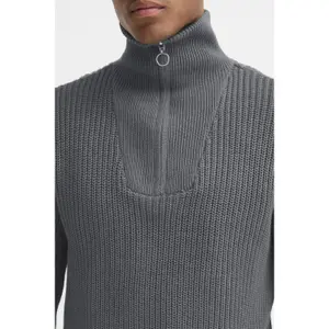 Rollkragenpullover mit halbem Reißverschluss Blend deno image-6