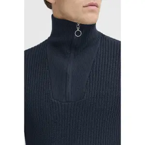 Rollkragenpullover mit halbem Reißverschluss Blend deno image-6