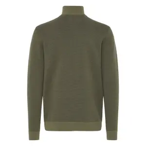 Cotton and nylon half-zip hoodie Blend Baal image-3