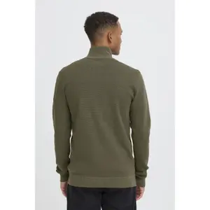 Cotton and nylon half-zip hoodie Blend Baal image-4