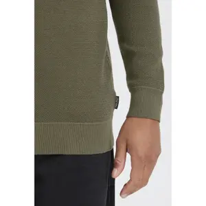 Cotton and nylon half-zip hoodie Blend Baal image-6