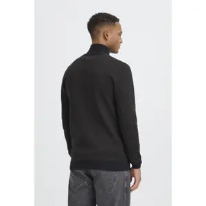 Cotton and nylon half-zip hoodie Blend Baal image-4