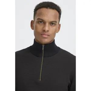 Cotton and nylon half-zip hoodie Blend Baal image-5