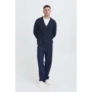 Uld- og nylon cardigan Blend Branko image-1