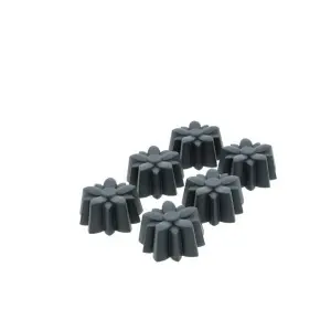 Stampo per muffin a forma di fiore in silicone Blomsterbergs (x6) image-0